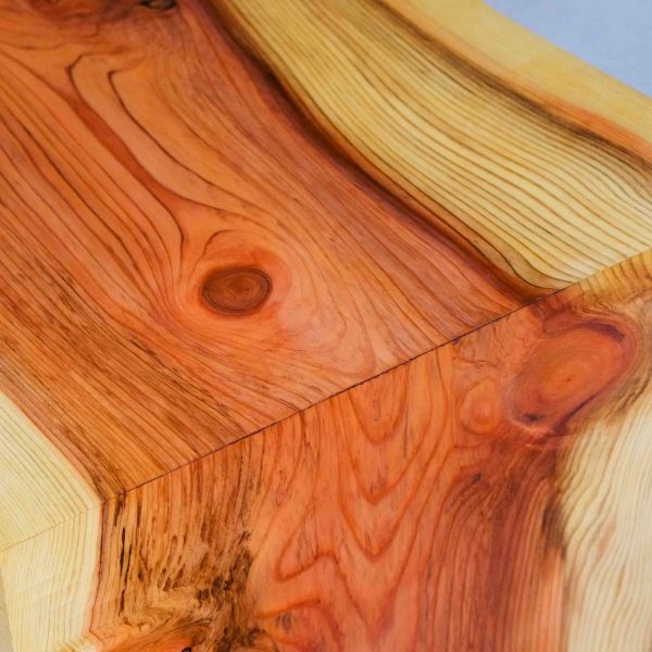 Waterfall Coffee Table in Sequoia