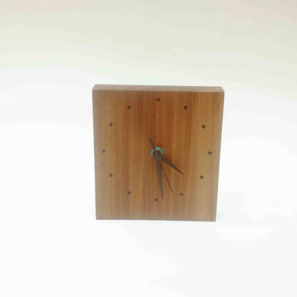 Clock in Mahogany